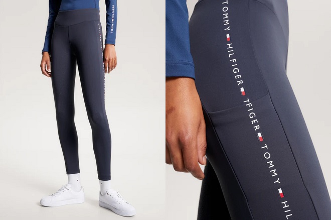 LEGGINGS TOMMY HILFIGER EQUESTRIAN ROME Pantalone Junior-Donna 